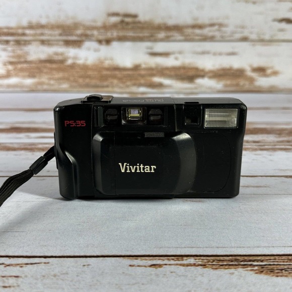 Vivitar Other - Vivitar PS:35 35MM Film Point and Shoot Film Camera Tested Working